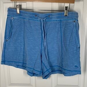 Tommy Bahama blue cotton casual shorts size medium